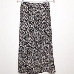 American Eagle animal print maxi skirt